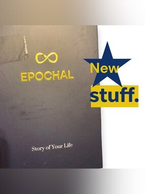 Epochal Story of Your Life Card Game - Black and Gold